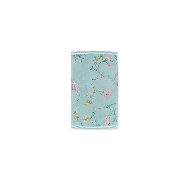 Pip Studio Les Fleurs Blue Guest Towel 30 x 50