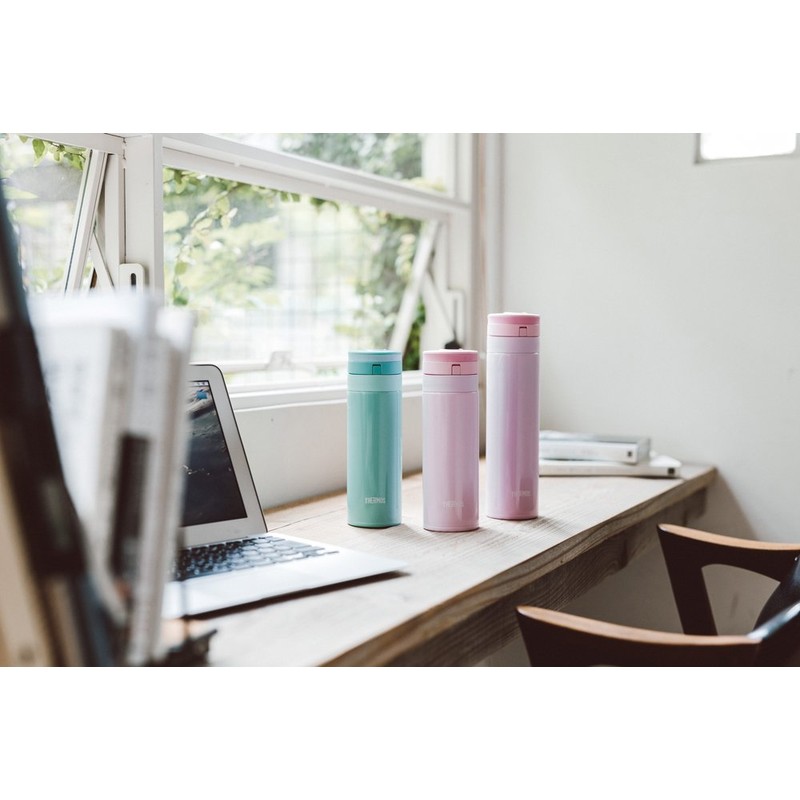 Thermos Vacuum Insulated Travel Flask, One - Touch Open Type,