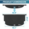 Nilight Retractable Trunk Cargo Cover for Hyundai Tucson 2021-2024