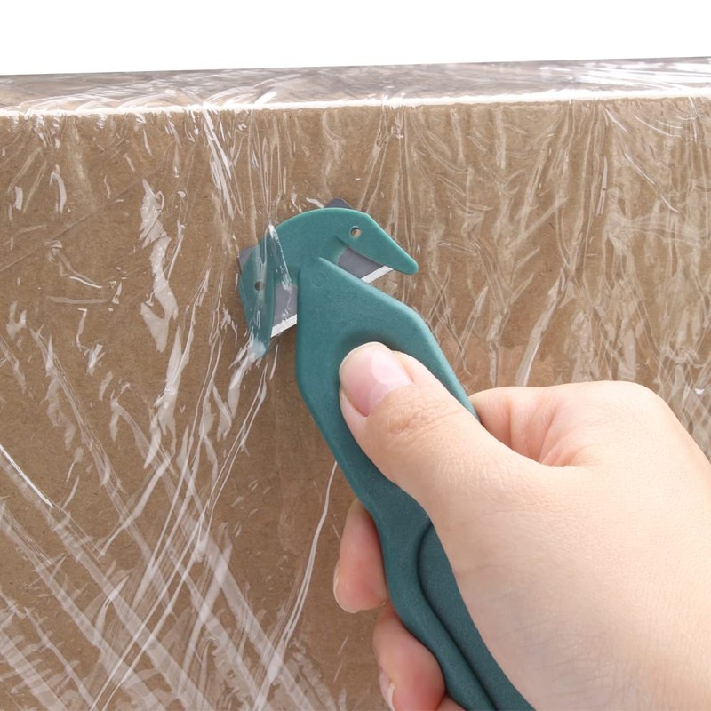 Nova Safety Cutter Tool, Ergonomic Film Cutting Blade, Box, Strap,