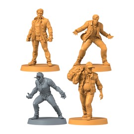 CMON Zombicide Sobrenatural Paquete de personajes #2 - Jack Kline, John Winchester, Bobby Singer, Leviathan - Juego de mesa de estrategia cooperativa para mayores de 14 años, 1 a 6 jugadores, tiempo