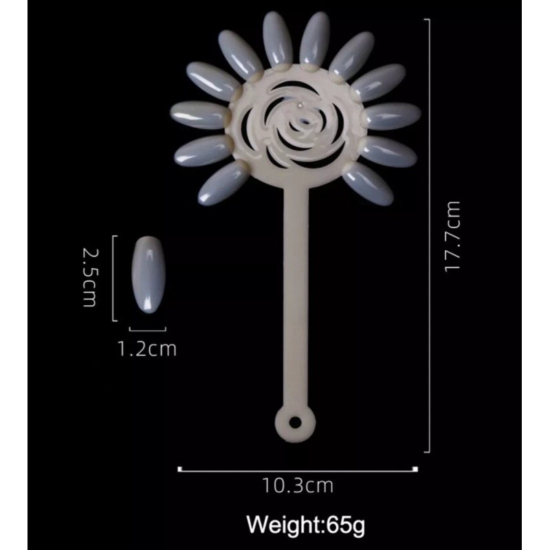 Mouyic Muestrario Flor De Aro Acrílicas Gel Esmalte Con 120