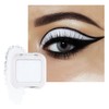 FeiCuiYun Matte Singe Eye Shadow Palette Makeup, Matte White Monochrome