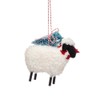 Sheep With Christmas Tree Hanging Decoration