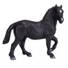 MOJO Percheron Realistic Equestrian Horse Club Hand Painted Toy Figurine