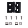 GIVIHGETI Pack of 4 M4 Hinges for 2020 Aluminium Profile