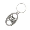 Skull & Crossbones Keychain, A167KC, 2 Inches, Pirate, Adventure, Gift,