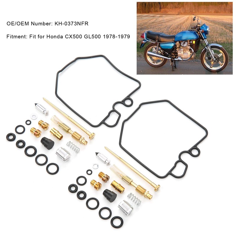 Qiilu Carburettor conversion kit KH-0373NFR replacement metal + rubber carburettor