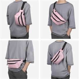 Narwey Small Sling Bag for Women Fanny Pack Crossbody Bags for Men (Beige, Small)