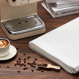 Cinnvoice 50 Pcs 20" x 20" Commercial Cold Brew Coffee Filter Bags for 5 Gallon Commercial Systems with Drawstring Disposable Cold Brew Bags for Commercial Model Cold Brew Coffee Makers