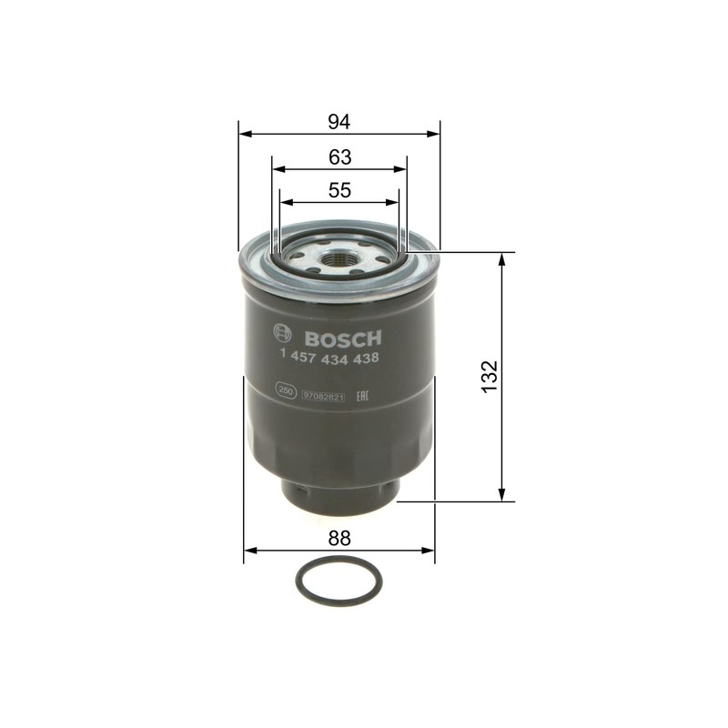 Bosch N4438 - Diesel Filter Car