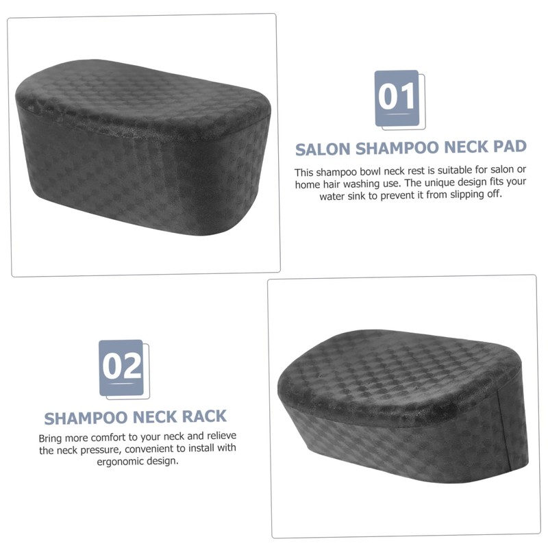 TOVINANNA Ergonomic Cervical Pillow Shampoo Bowl Rest Bath Tub Pillow