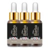 3 Esencia Aceite Para Crecer Barba Bigote Natural 30ml Natural