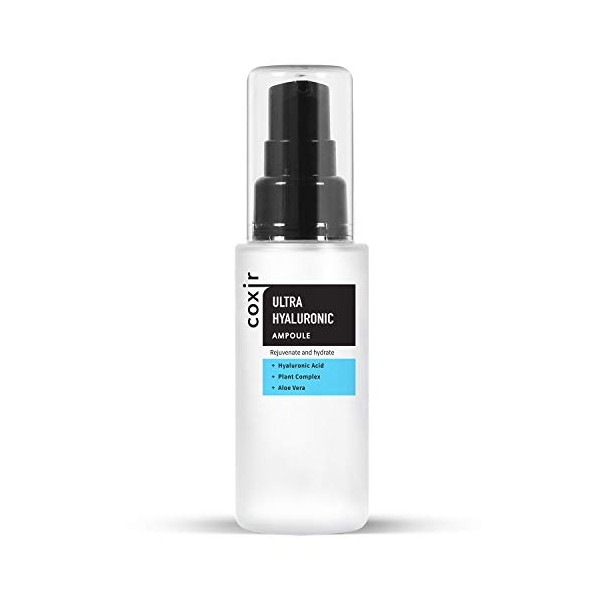 [Coxir] Ultra Hyaluronic Ampoule (50ml ,1.69 fl.oz.) - Hydrates dry and dehydrated skin