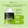 Ácido Alfa Lipoico 300 Cápsulas 600MG Wellthy