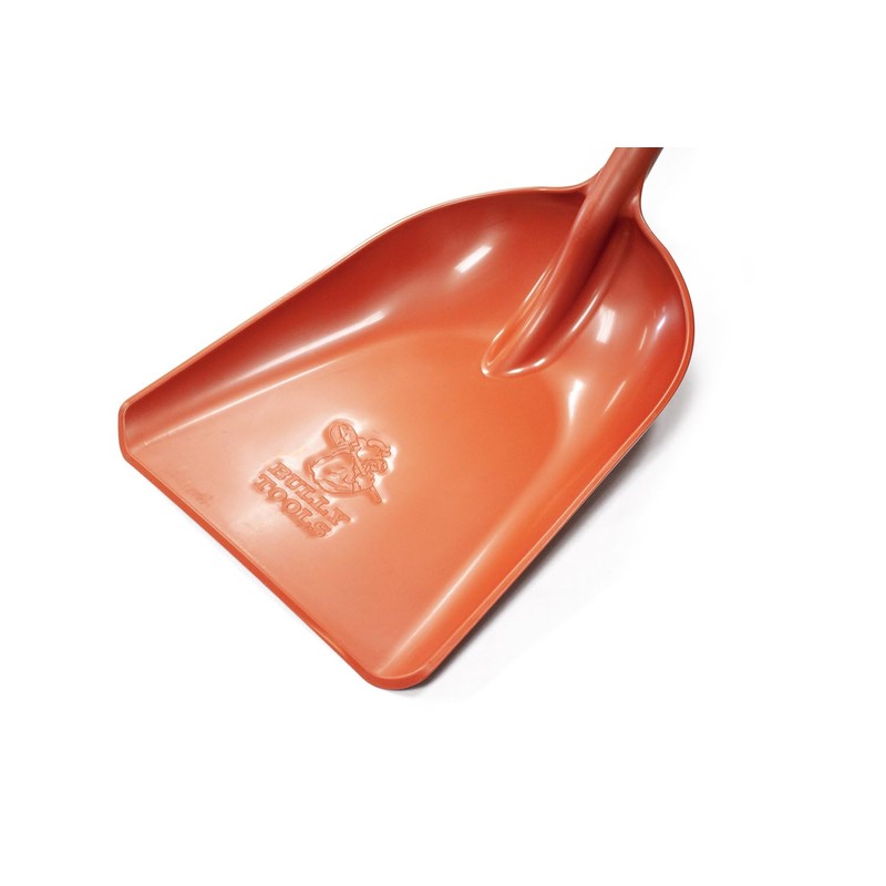 Bully Tools 42-Inch One-Piece Poly Scoop/Shovel for Snow Mulch Cleaning