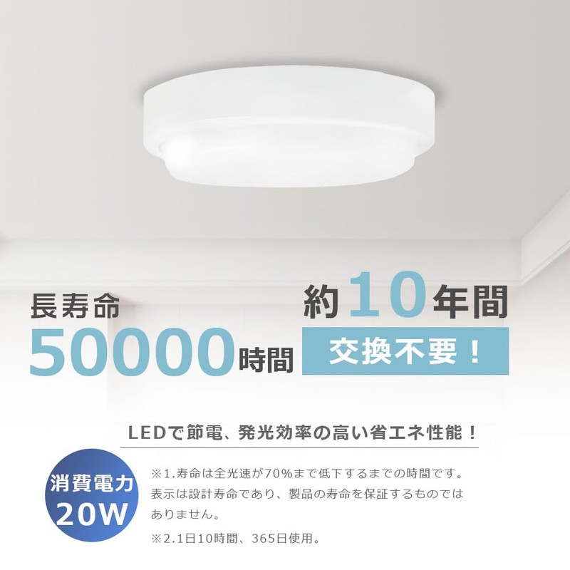 Waterproof Rainproof IP65 Ceiling Light, 8 Tatami (8 Tatami), Small