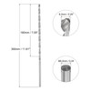 sourcing map 6.2mm Twist Drill Bits, High-Speed Steel Straight Shank
