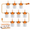 NS 100FT Construction String Lights 150W LED Industrial Grade 15000LM