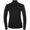 Odlo Donna Maglia funzionale a maniche lunghe con collo alto
