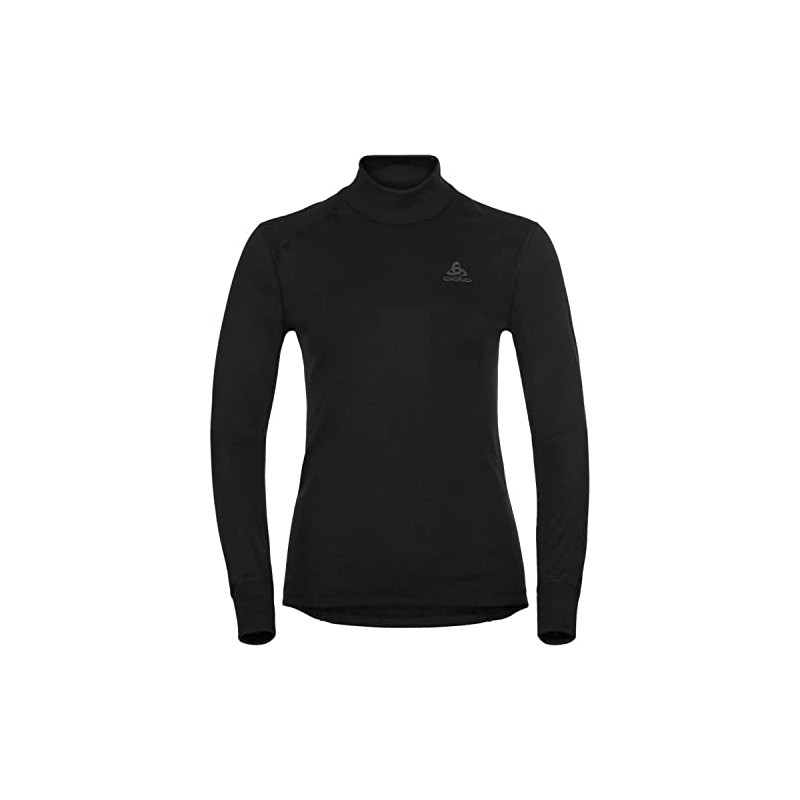 Odlo Donna Maglia funzionale a maniche lunghe con collo alto