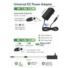 9V 1.5A 13.5W AC DC Power Supply Adapter 10ft Cord