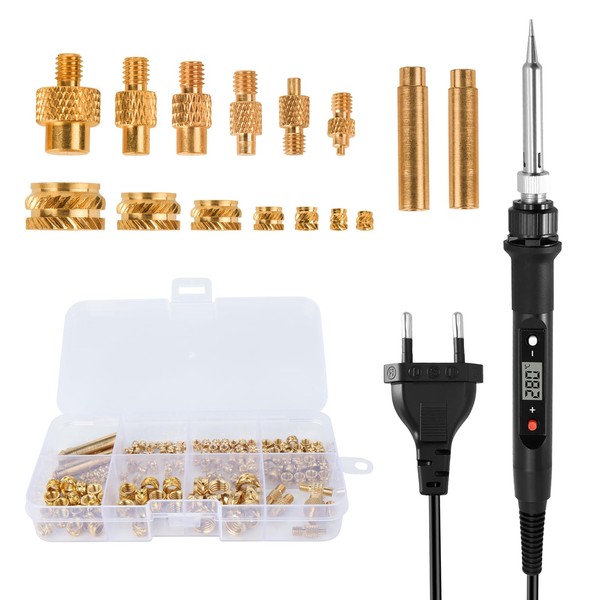 YdseozOA Threaded Inserts Soldering Tips Set, 6-Piece Soldering Tips for