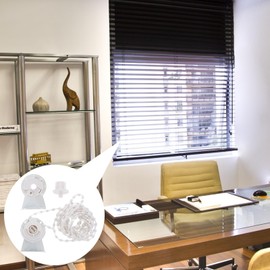 Homoyoyo Roller Blind Fittings, Roller Blind Clutch, Exterior Tube Roller Shade Clutch, 28mm Brackets for Replacement Spares Parts Repair Kit Complete with Plastic Brackets, Bead Chain