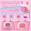 Martiount Pink Bunny Fast Push Game Fidget Toys Pop Game