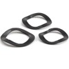 FEEIMOL Compression Rings Carbon Steel Wavy Spring Discs M19 x
