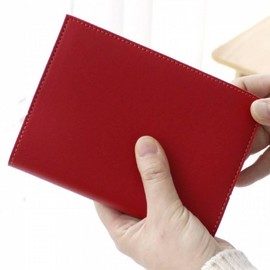 Leather Design Book & Diary Cover Case Light Pink/B6 Size