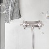 SKOWLL RV Shower Faucet, 4" Wall Mount Outdoor Camper Shower
