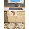 Caroline's Treasures Yorkie Blue and Tan Puppy Patriotic White Kitchen