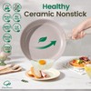 Chef Power Ceramic Nonstick Pots and Pans Set 19 Piece