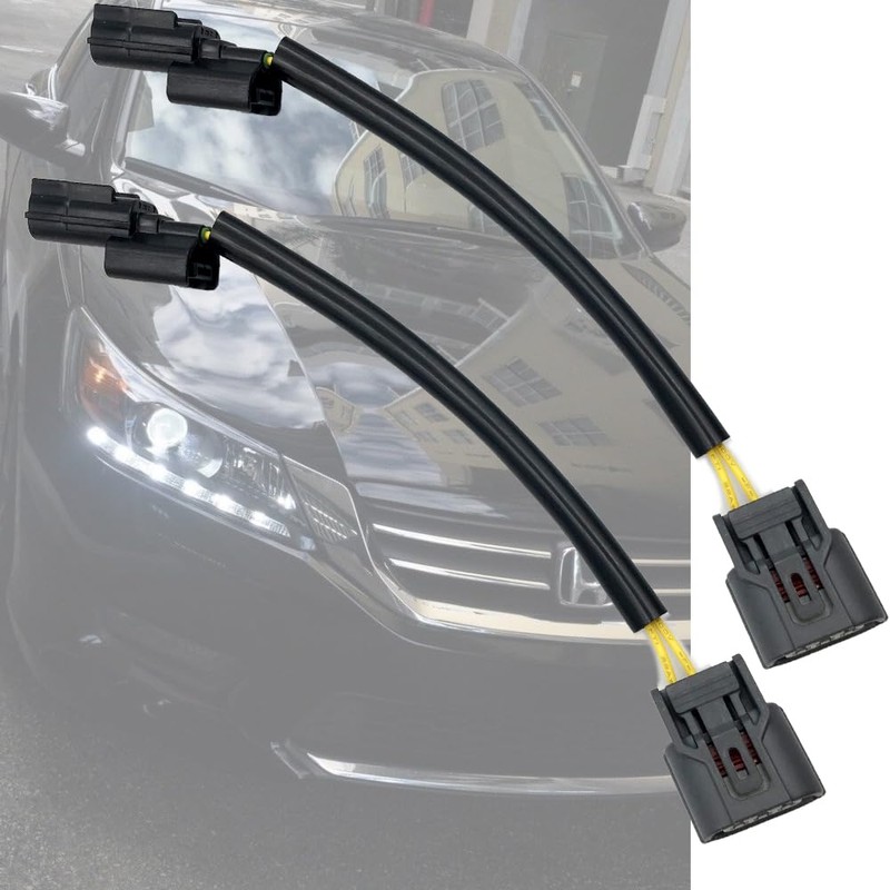 LIZAPUS 2PCS LED DRL Adapter to Parking Light Compatible with