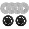 4 Mop and 2 Mop Pad Plate Accessories for iRobot