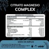 Citrato Magnesio Complex Piperina Pimienta Negra Glicinato Treonato Óxido Magnesium