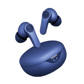 Fresh 'n Rebel Twins Rise Wireless In-Ear Bluetooth Headphones with Noise Cancellation, Ambient Mode, Multipoint Bluetooth, In-Ear Sensor, Splashproof, 30 Hours Playtime (True Blue)