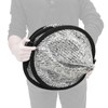Glow Collapsible Circular Wind Proof Reflector with Handles (32")