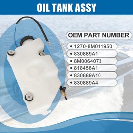 Seaforie 830889A10 Oil Tank Assy Compatible with Mercury Outboard 200 225 250 300 HP Optimax EFI Sea 1270-8M0119508