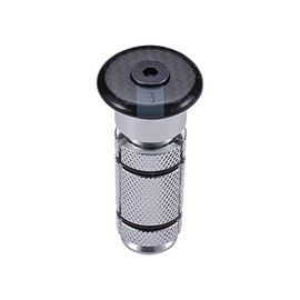 BBB Ahead Clamp with Cap PowerHead BAP-03, 1-1/8, Carbon Glossy