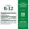 Liquid B12 5000 mcg Sublingual B-12 Energy Metabolism Support Expiry