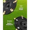 Yivy Robot Lawnmower Blade Plates + 30 Blades, Compatible with