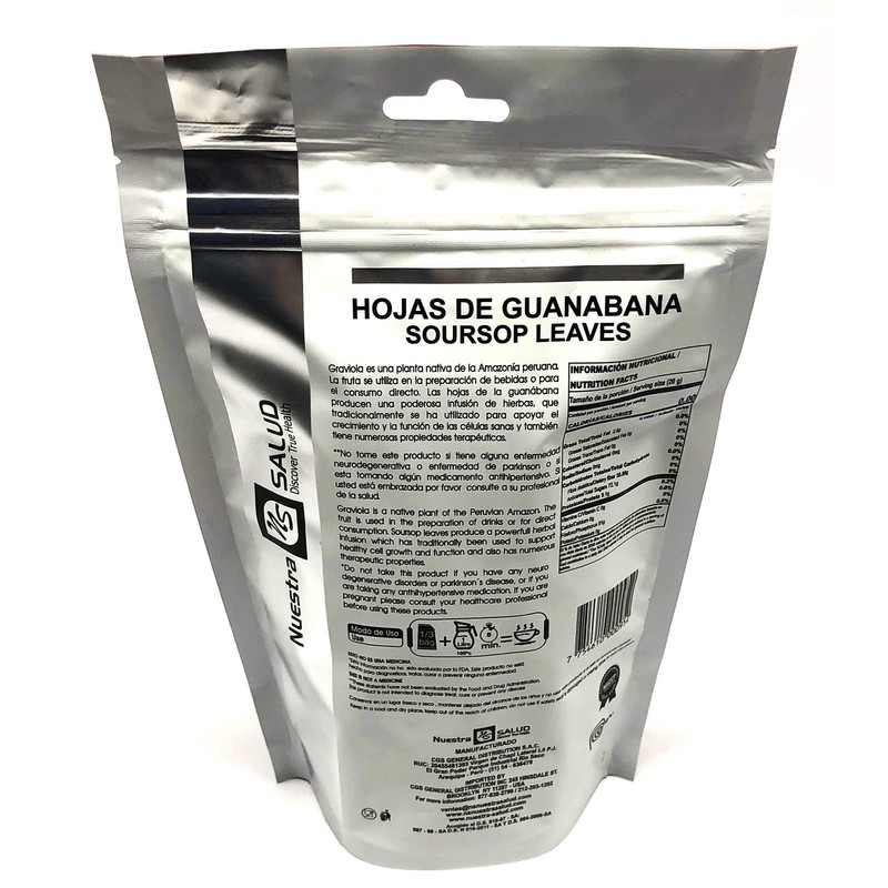 Soursop Leaves Hojas de Guanabana Herbal Tea Value Pack (105g)