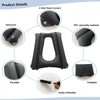 Elderly Inflatable Cushion, Wheelchair Anti-Bedsore Air Seat Pad for Disabled