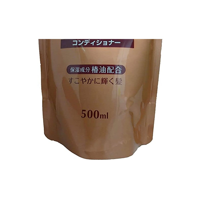 Kumano Oil and Horse Oil Conditioner Refill, 16.9 fl oz