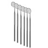 Dental Mouth Examination Mirror Set of 6 with Replaceable Mirror