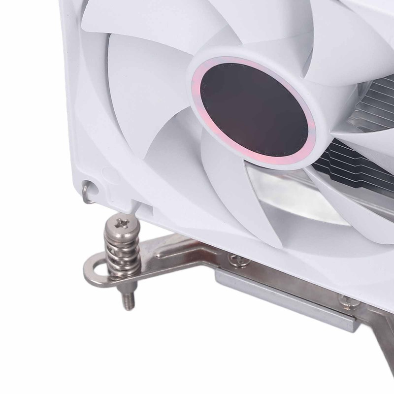 CPU Cooling Fan 3.54in 2 Heat Pipes 3pin 12VDC 2000RPM