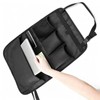 Car Seat Back Organizer with Compartment (Black)
