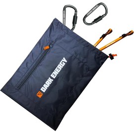 Dark Energy 18W Spectre Solar Panel Accessories Kit, Black/Orange, AKSSPF18